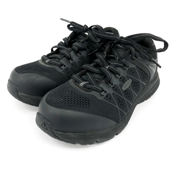 KEEN Women Vista Energy Work Sneakers 7.5 WIDE Black Comp Toe SR EH NIB - Picture 4 of 11